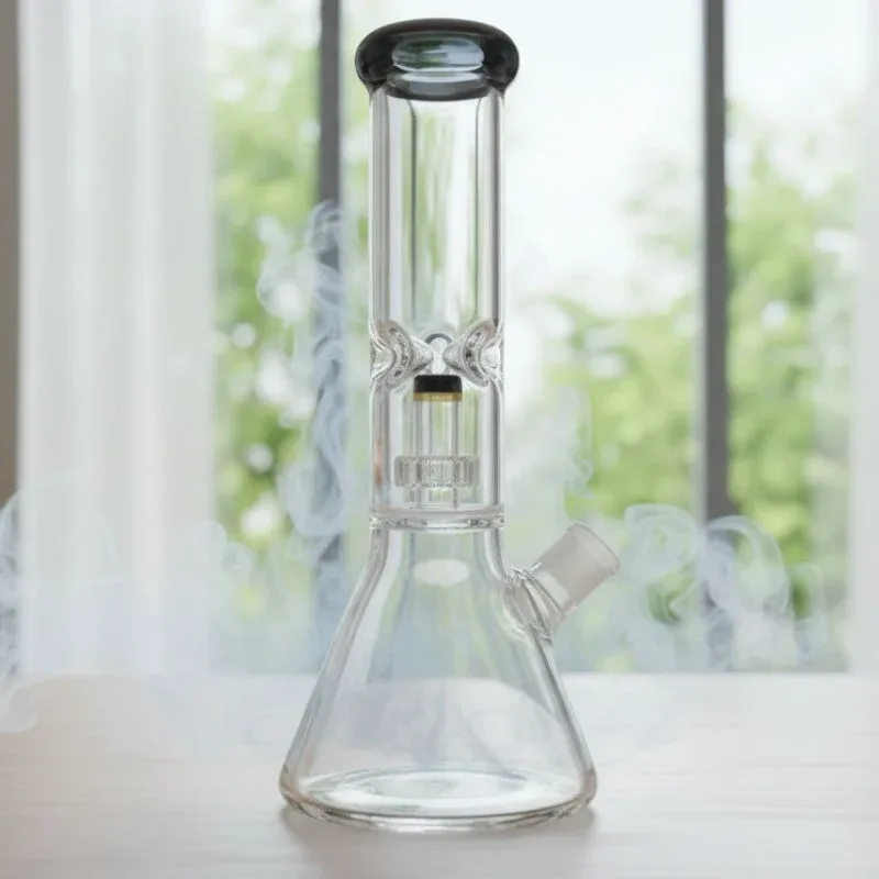 Xtreme - 16″ 7mm Classic Beaker Bong w/ Colour Top - Image 2