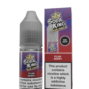 Plum Berry Nic Salt By Soda King Bar Salt