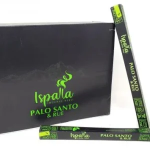 Ispalla - Organic Palo Santo Rue "Fortune" Incense Sticks 10-Pack (9″)
