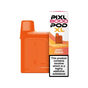 Juicy Peach Pixl 8000 Refill Pack