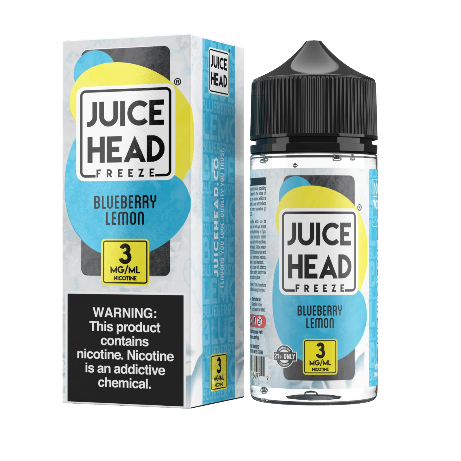 Blueberry Lemon Freeze by Juice Head Freeze – 100mL