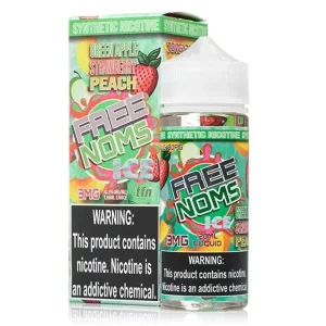 Menthol Green Apple Strawberry Peach by Free Noms - (120mL)
