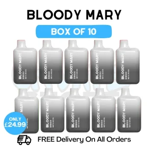 Bloody Mary 600 Puff Meta Moon Pack Of 10