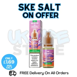 Fizzy Cherry SKE Crystal Nic Salt | ONLY £1.69 | Lowest Price