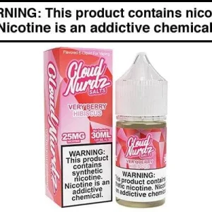 VERY BERRY HIBISCUS BY CLOUD NURDZ SALT 30ML