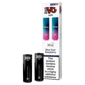 Blue Sour Raspberry IVG Air Replacement Pods