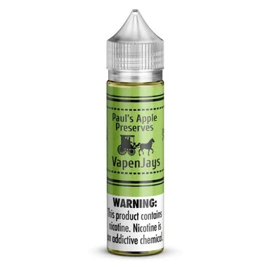 Paul's Apple Preserves | Vapen Jays | 60ml | 3mg (closeout- see description)