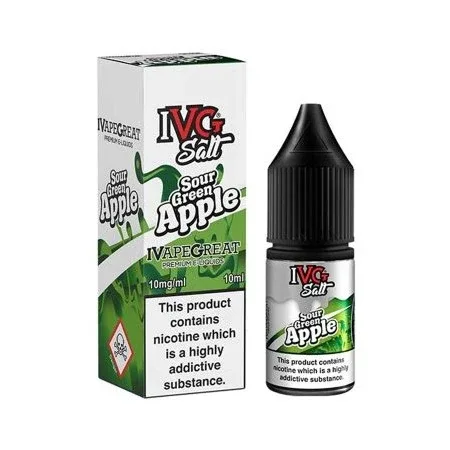 IVG 10ml Nic Salts - Sour Green Apple