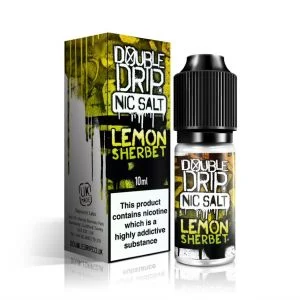 Double Drip Nic Salts Eliquid Lemon Sherbert