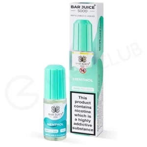 Menthol Nic Salt E-Liquid by Bar Juice 5000