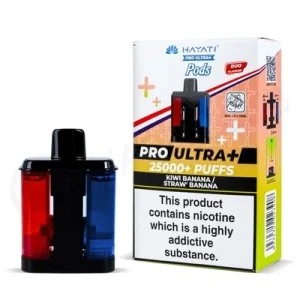 Kiwi Banana & Straw' Banana Hayati Pro Ultra Plus Refill Pack