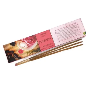 Goloka – Aromatherapy Series 9″ Incense Sticks Rosemary (15g)