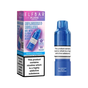 Blueberry Sour Raspberry ElfBar Plus 50 Refill Pack