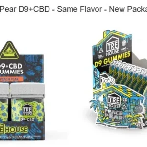 Tre House Peach Pear Gummies