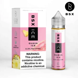 Guava Ice BSX ICE Series by Glas E-Liquid – 60mL