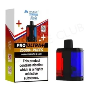 Orange Lemon & Lime Hayati Pro Ultra Plus Refill Pack