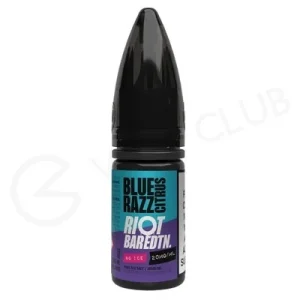 Blue Razz Citrus Nic Salt E-Liquid by Riot Bar Edition No Ice