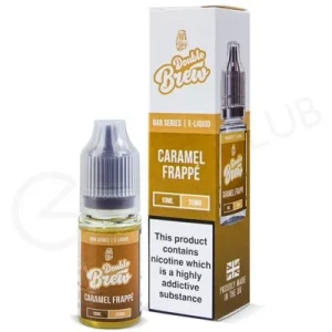 Caramel Frappe Nic Salt E-Liquid by Double Brew