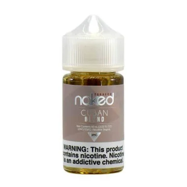 Cuban Blend - Naked Salt | NKD 100 by the Schwartz | 30ml (Final Closeout)