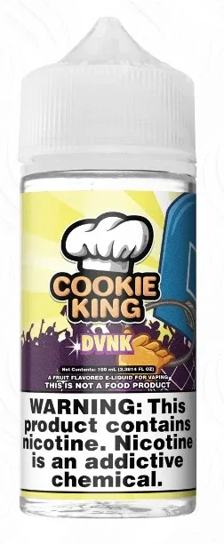 DVNK | Cookie King E Liquid | 100ml (Final Closeout) - Image 2