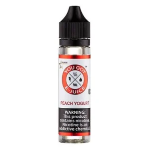 Peach Yogurt | You Got E-Juice | 60ml | 6mg (Final Closeout)