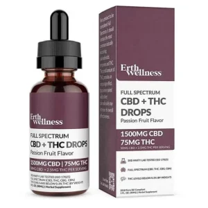 Erth Wellness CBD Oil Tincture Full Spectrum