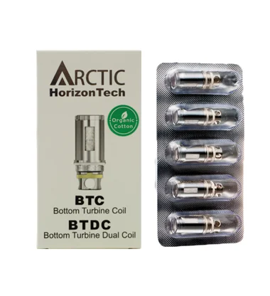 Arctic BTDC / BTC Coils (5 Pack) | Horizon Tech | 0.2 ohm (Final Closeout)