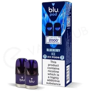 Blueberry Ice Blu Bar Prefilled Pod
