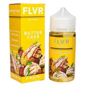 Butter Cake | FLVR eLiquid | 100ml (Final Closeout)