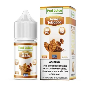 Jewel Tobacco by Pod Juice Salt – 30mL