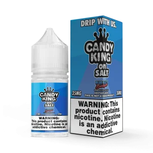 Blue Razz Bubblegum by Candy King on Salt – 30mL
