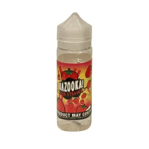 Bazooka Sour Straws Shortfill Eliquid Strawberry