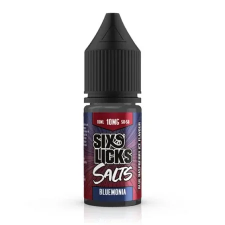 Six Licks Nic Salt Eliquid - Bluemonia