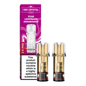 Pink Lemonade SKE Crystal Plus Pods