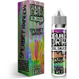 Double Drip Sherbet Rainbow Coil Sauce Short Fill E-Liquid 50ml