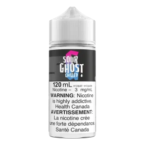 Sour Ghost 120mL E-liquid - Chilled