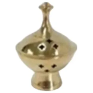 ZenN - Brass Polished Incense Burner (Stick/Cone)
