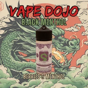 Vape Dojo – Black Menthol
