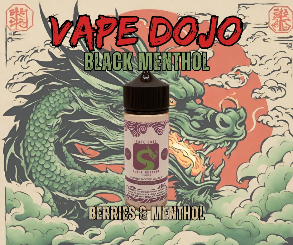 Vape Dojo – Black Menthol