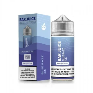 Blue Razz Ice Bar Juice BJ30000 100mL