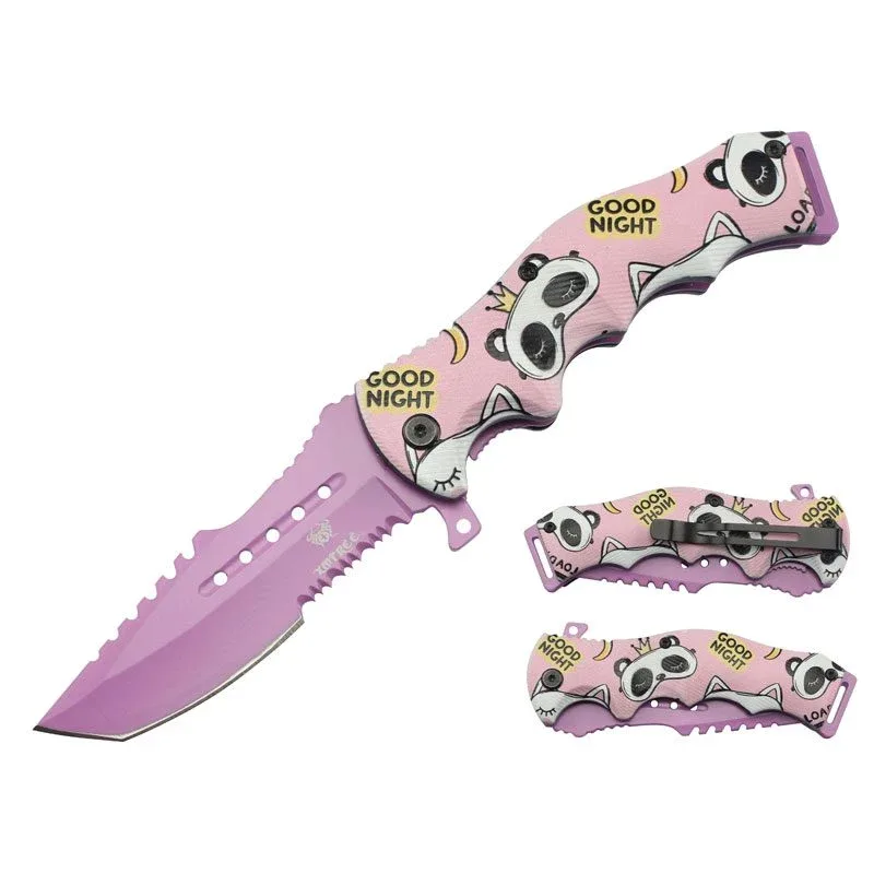 Xtreme - 8″ Panda King Foldable Pocket Knife