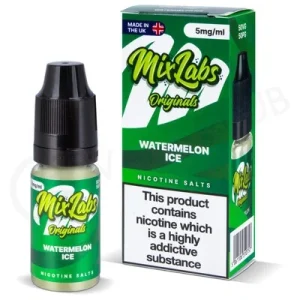 Watermelon Ice Nic Salt E-Liquid by Mix Labs