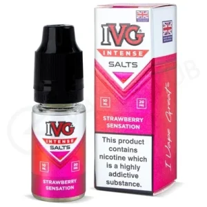 Strawberry Sensation E-Liquid by IVG Intense Salts