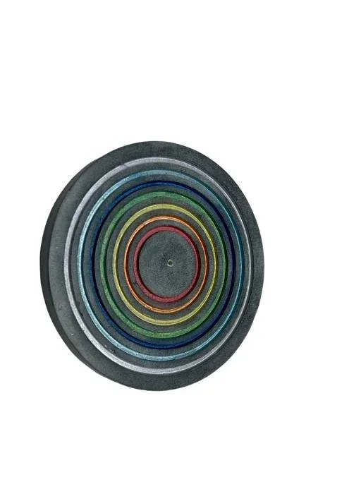 ZenN - Seven Chakra Engraved Circular Pattern Ash Catcher