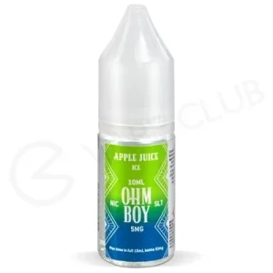 Apple Juice Ice Nic Salt E-Liquid by Ohm Boy SLT