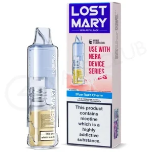 Blue Razz Cherry Lost Mary Nera15K Refill Pod