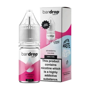 Strawberry Ice Pop Nic Salt by Bar Drop