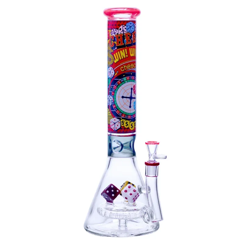 Cheech - 15" Dice Themed Casino Beaker