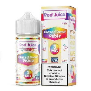 Glazed Donut Peblz by Pod Juice – 100mL