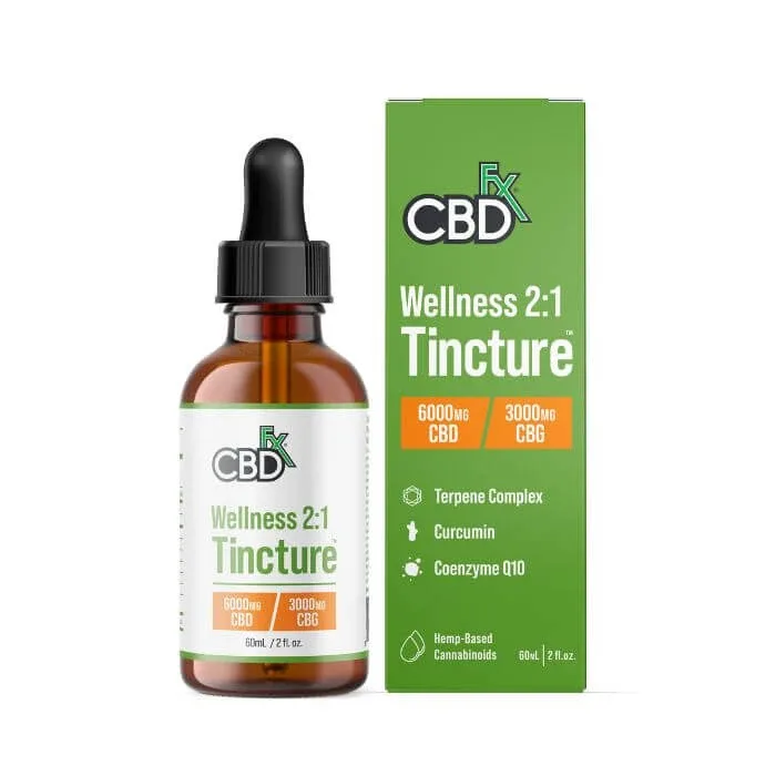 CBDfx Wellness 60ml Tincture